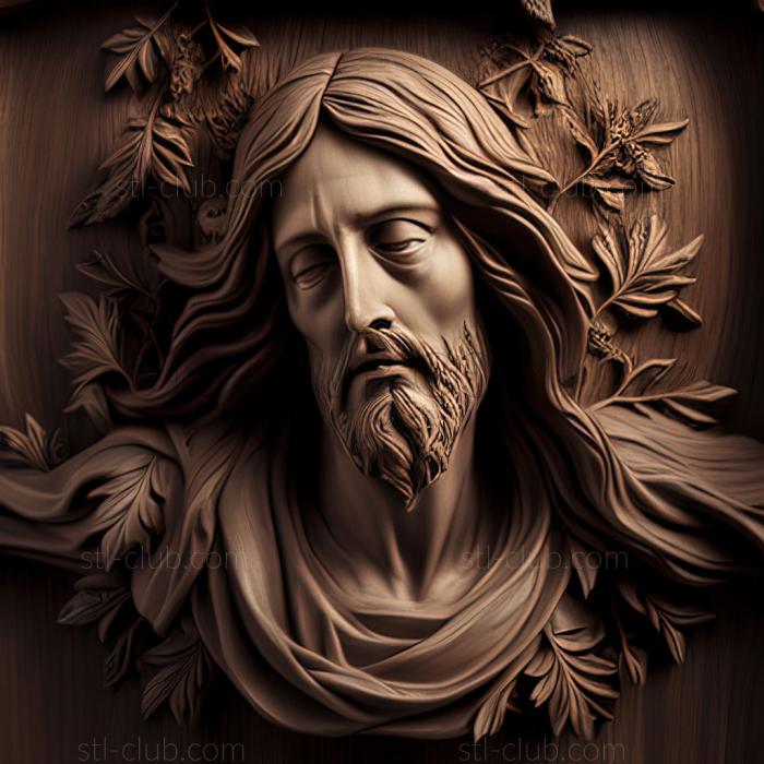 3D model st jesus (STL)